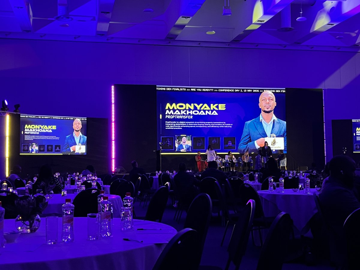 Topco_Media's tweet photo. The #SentechAfricaTechWeek Pitching Den is officially in full swing! ๐ Weโre proud to give entrepreneurs a platform to lead the tech industry.
Canโt make it in person? Tune in online! ๐ปโจ
@AfricaTechWeek @Topco_Media @SentechLtd #ATW2026 #TopcoMedia https://t.co/iO1iUrxg4e