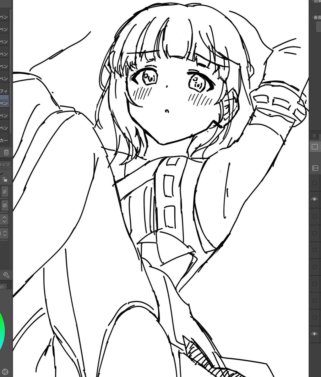 それはさておき最近久々に叡智絵を描いているので対戦よろしくお願いします 