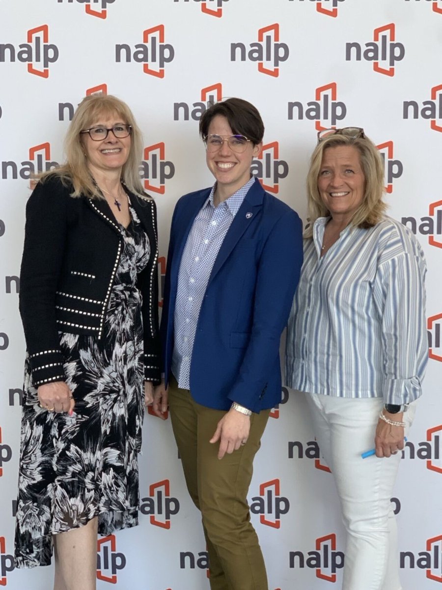 DickinsonLaw's tweet photo. Three members of the Penn State Dickinson Law Career Services team recently attended the NALP Annual Education Conference.  https://t.co/CTKlASOO9E #WeAre #PennState #DickinsonLaw https://t.co/FQ2yYKL7KX