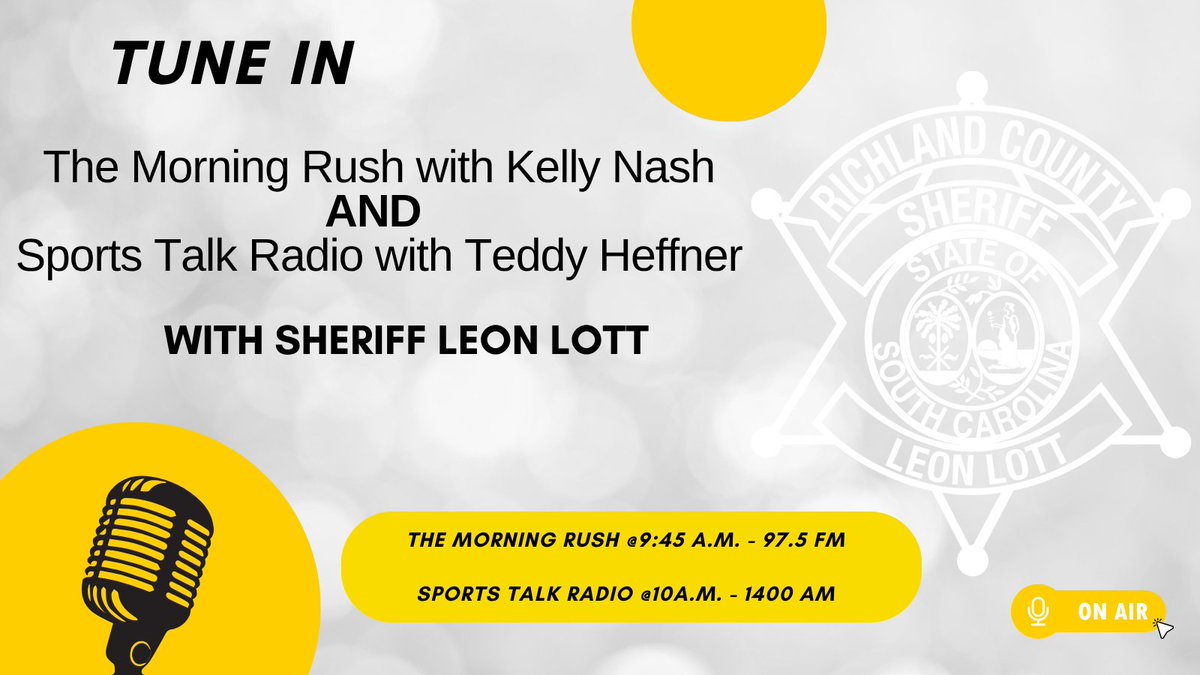 Richland County Sheriff's Dept. tweet media