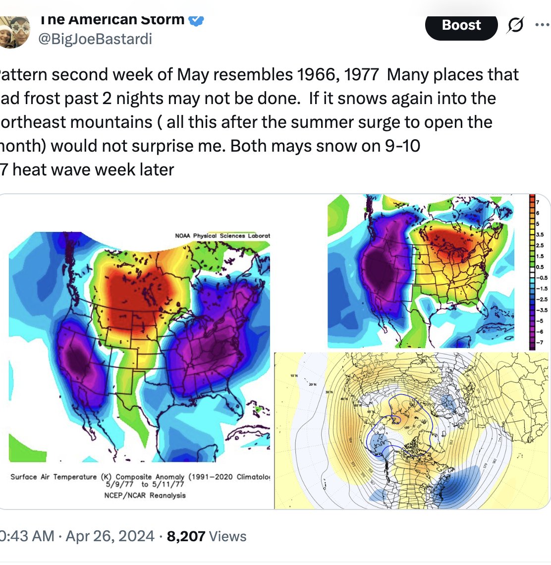 The American Storm tweet media