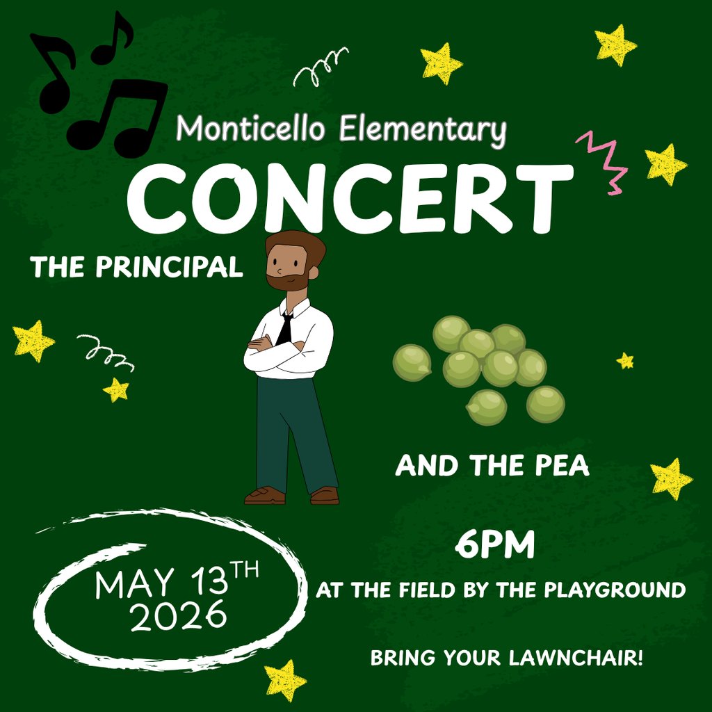 MontiPonies's tweet photo. 🎵Join us tonight as our elementary students put on The Principal and the Pea! We look forward to seeing you! https://t.co/c6FTnCZcag