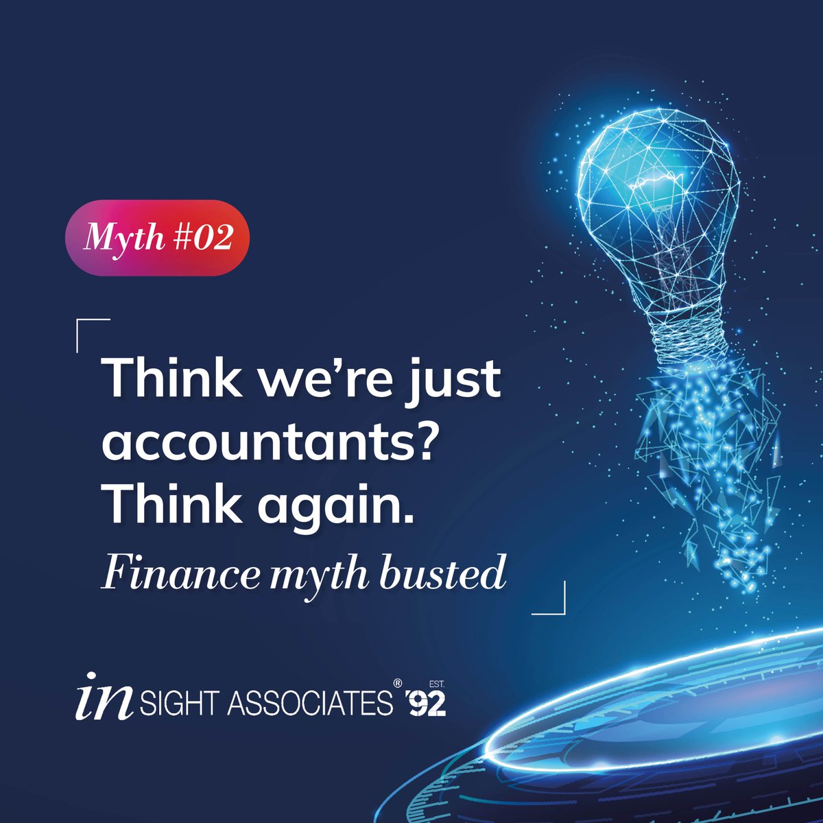 InsightAssoc's tweet photo. "Think we're just accountants? Think again"
Finance Myth Busted
https://t.co/wZZgdr8nbS
#finance #financialmanagement #businessgrowth https://t.co/lszd9hqKGN