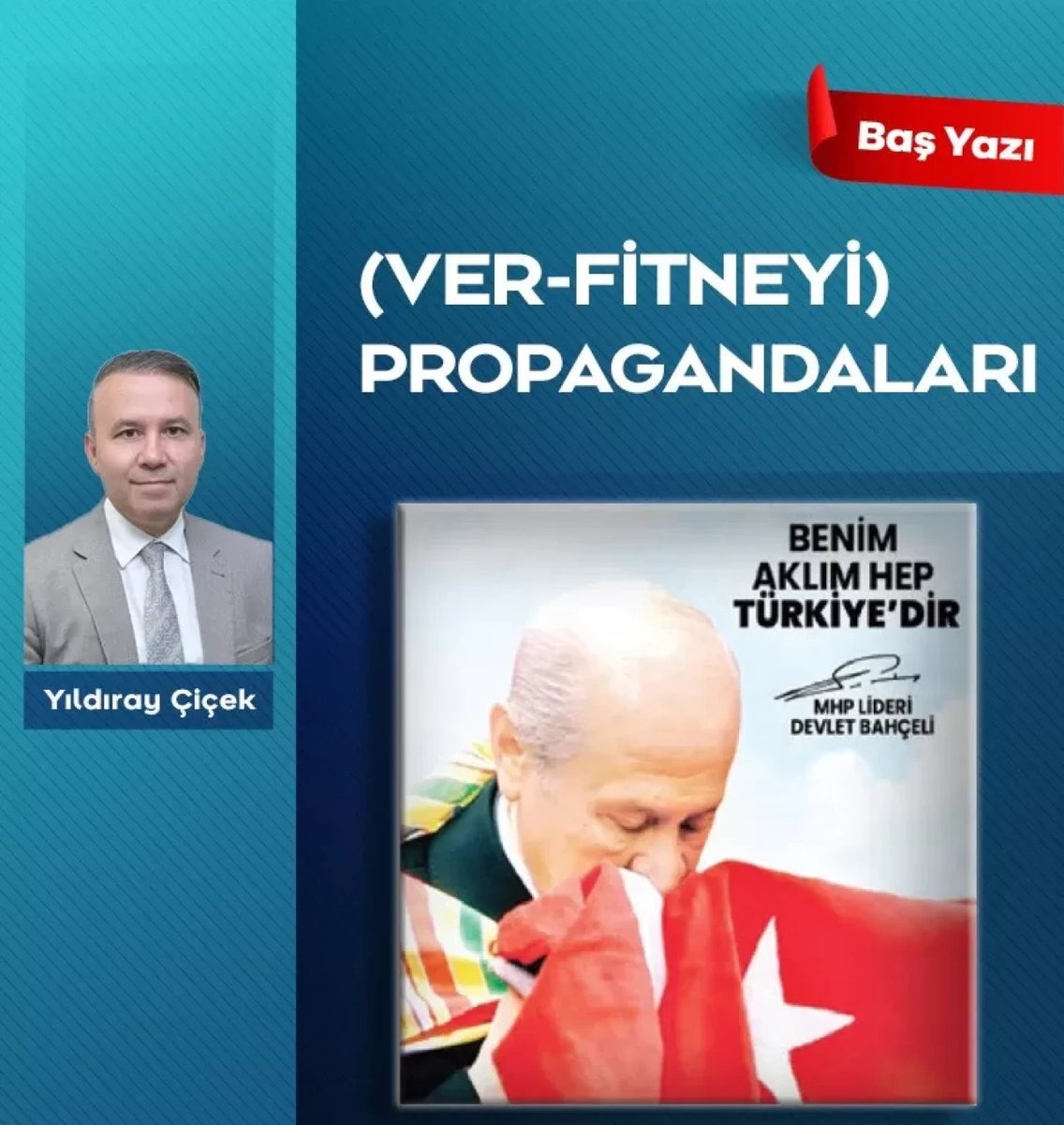 Yıldıray ÇİÇEK tweet media