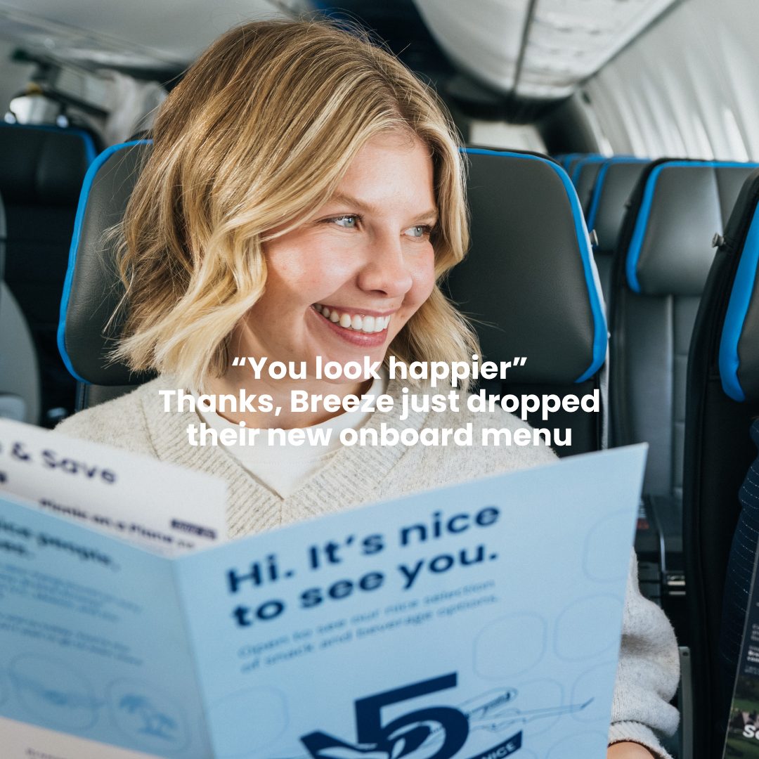 Breeze Airways tweet media