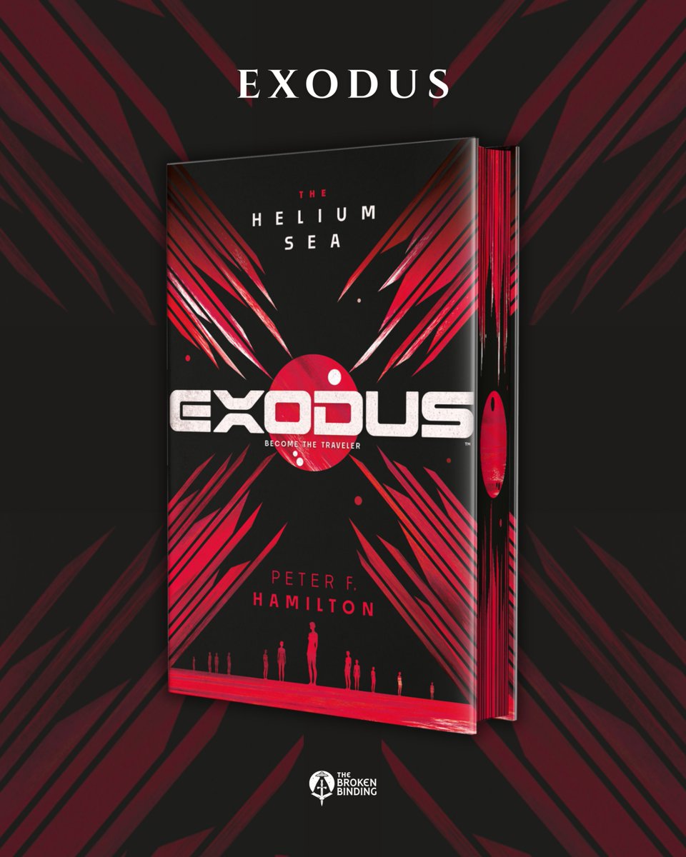binding_broken's tweet photo. We are excited to unveil our special edition of The Helium Sea by Peter F. Hamilton, book two in the Exodus series! 🚀 https://t.co/B6WrnY7pxs