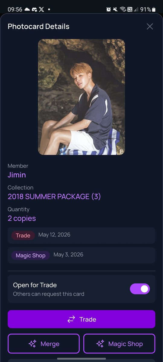 nanyhelix's tweet photo. #bcdtrading #bcdtrade
Looking for any summer package/army zip I dont have
No dupes please
8vo_bts https://t.co/T0WGW0W1D5