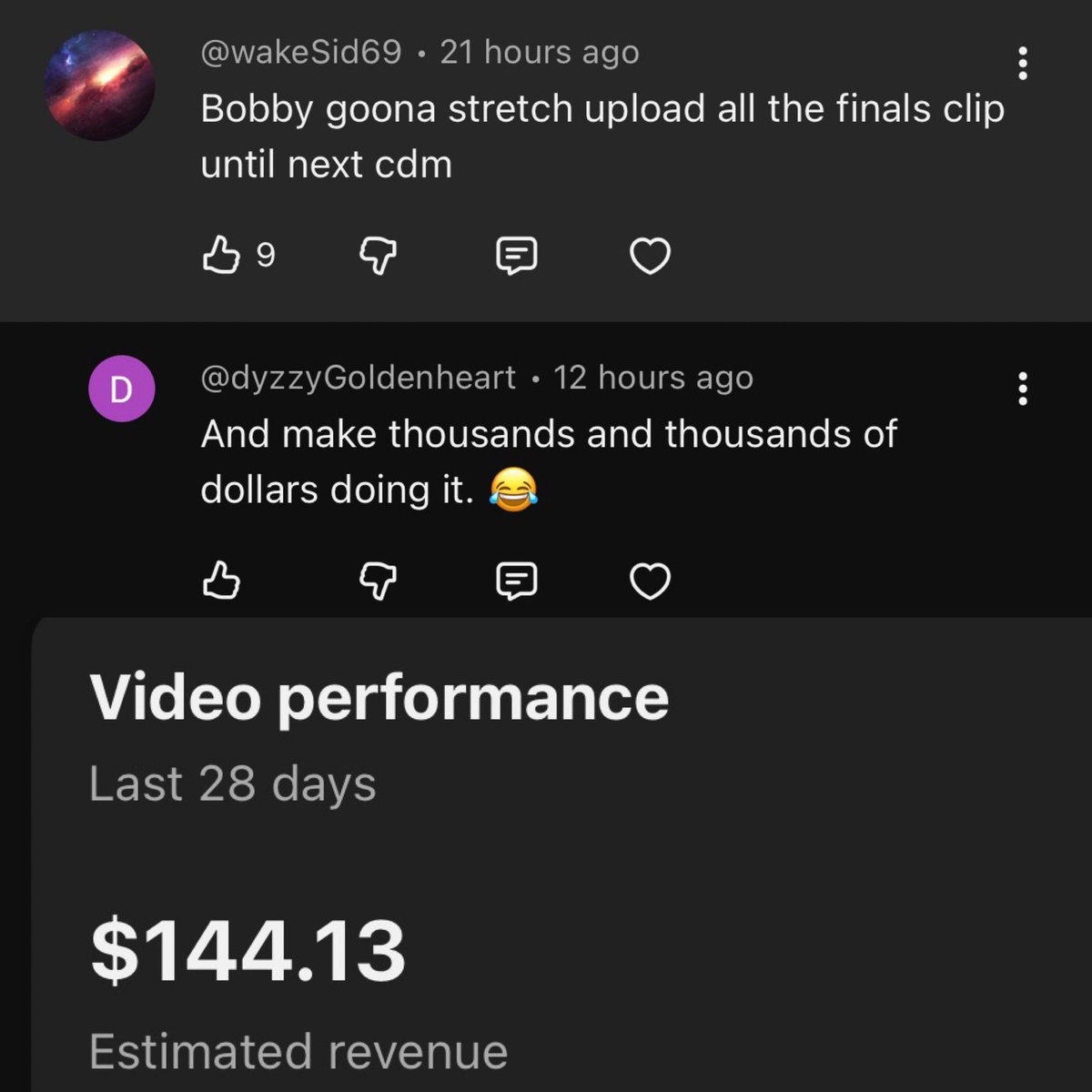 Bobby Buckets tweet media