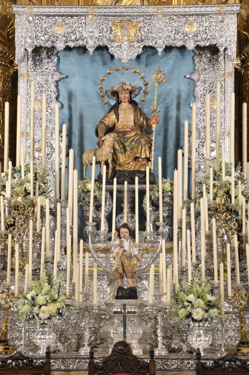 HdaddelaPastora's tweet photo. #ACTUALIDAD | ALTAR DEL TRIDUO EN HONOR DE LA DIVINA PASTORA

Con motivo de la celebración de la festividad litúrgica de la Madre del Buen Pastor, ha sido instalado en el presbiterio mayor de la Parroquia el altar destinado al culto de la Divina Pastora y del Divino Pastor. https://t.co/rid88er38Z