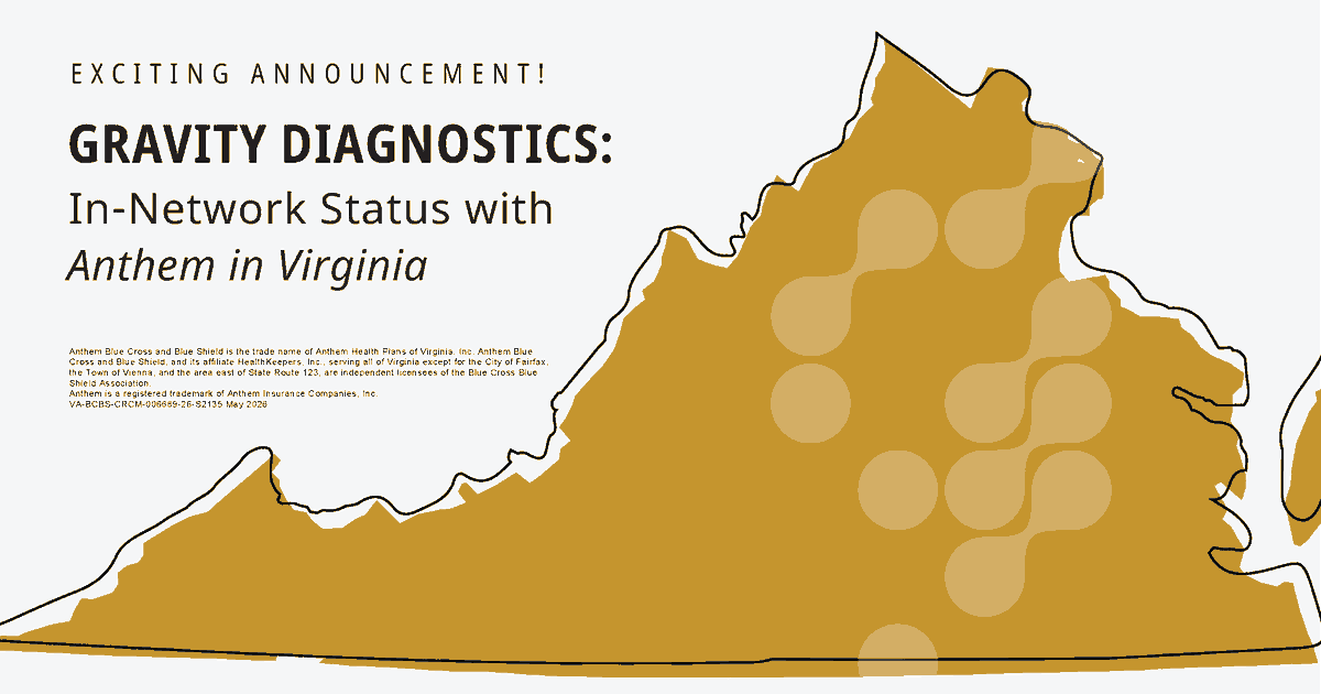 GravityCLIALab's tweet photo. Gravity Diagnostics is excited and honored to announce our in-network status with Anthem Healthkeepers Virginia. We look forward to continuing to serve Providers and Virginians statewide.

#innetwork #managedcare #gravitydiagnostics https://t.co/87Od8zUm0S