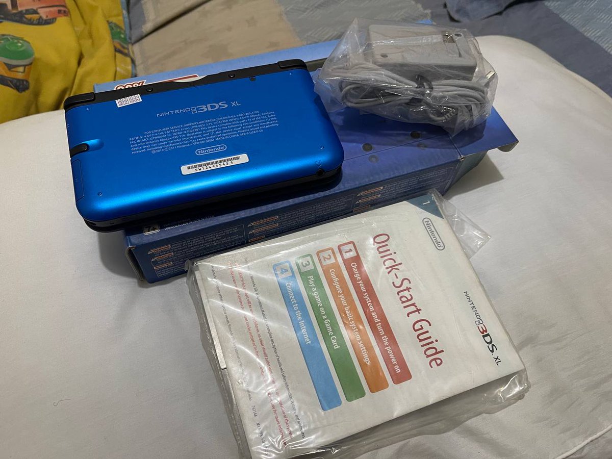 flatchest3d's tweet photo. Nintendo 3DS OFW included physical games 
1,7 jt
No nego
Kondisi bekas tapi Masih mulus
#wts #NintendoDS https://t.co/KjvD81HKAl