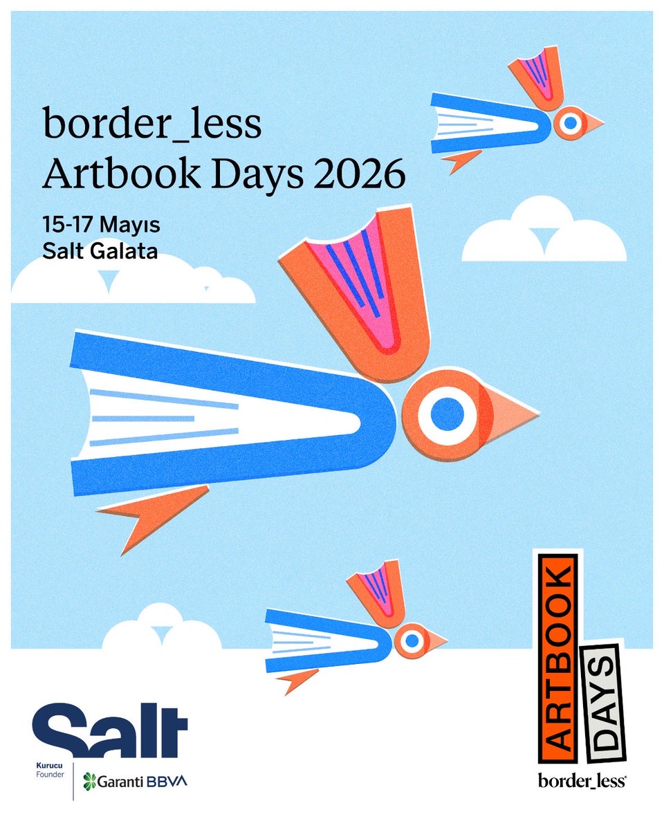 biblioperaorg's tweet photo. Sanat yayıncılığını geliştirmeye yönelik etkinliklerle yayın üreten kurum, müze ve galeriler ile sanatçı ve bağımsız inisiyatifleri buluşturan border_less ARTBOOK DAYS’in sekizinci edisyonu, 15–17 Mayıs tarihlerinde Salt ev sahipliğinde gerçekleştirilecek. https://t.co/PsOxxQF63Z