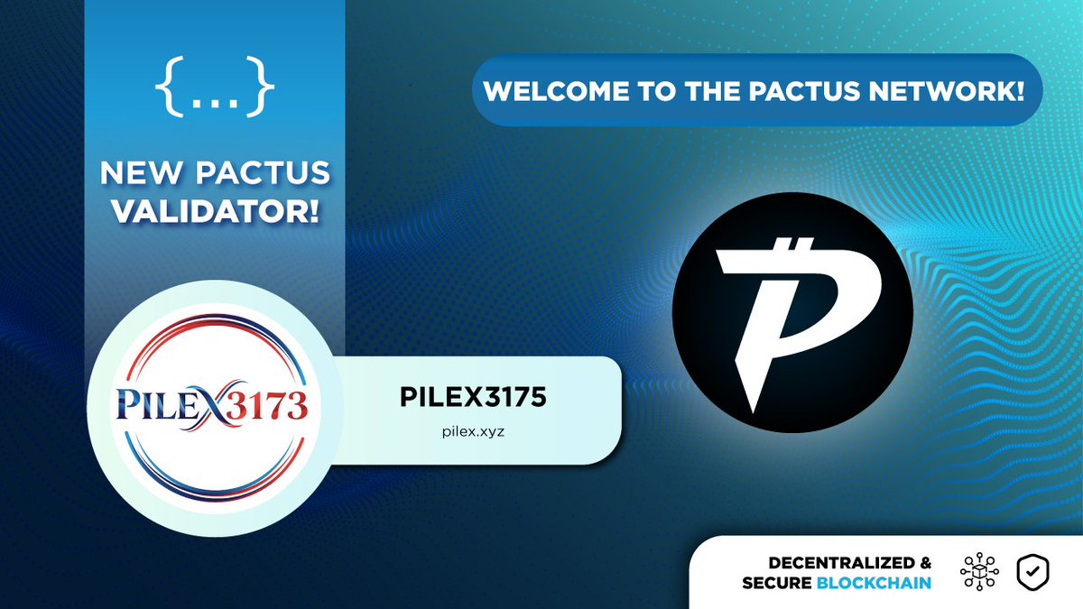 Pactus Blockchain tweet media