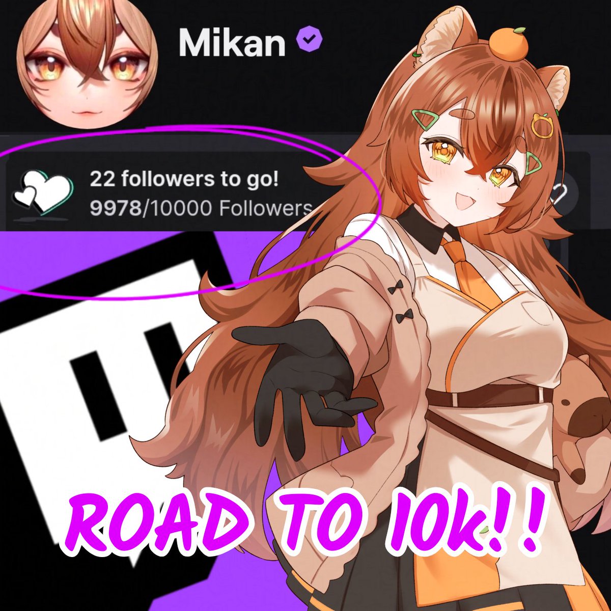 Mikan ♨️🍊 Capybara Vtuber tweet media