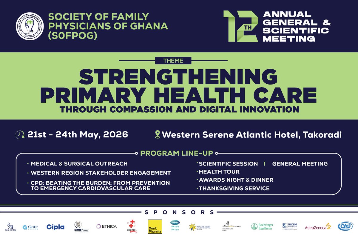 SOFPOG (Society of Family Physicians of Ghana) tweet media