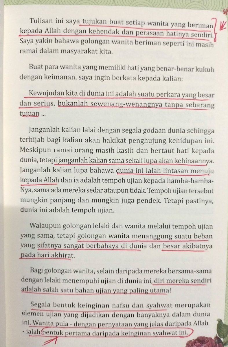 onelittledrop's tweet photo. Nasihat buat setiap wanita yang beriman.

oleh Syeikh Said Ramadan Al Buti https://t.co/APQNkDPWtS