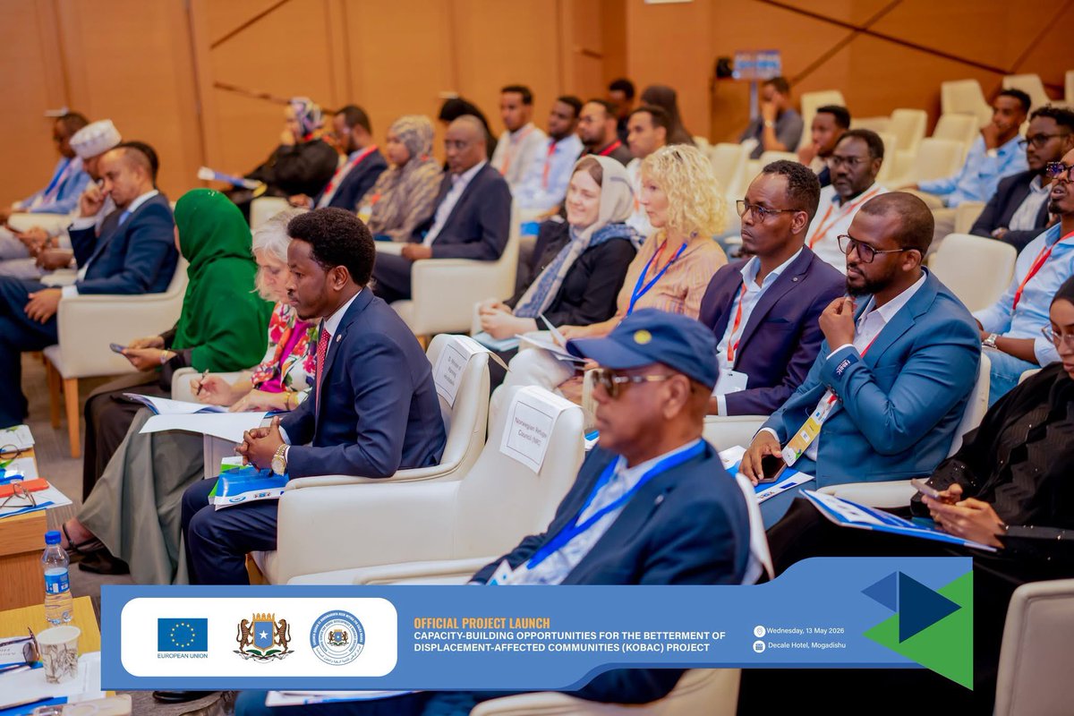 NCRDS_SOMALIA's tweet photo. 3/3 With €11 million in funding over 3 years, #KOBAC will support 61,500+ people in #Jowhar &amp; #Afgooye through improved social services, livelihoods, economic infrastructure, and climate resilience. The project supports Somalia’s National Solutions Pathways Action Plan &amp; NTP. https://t.co/kmv4kyGOcP