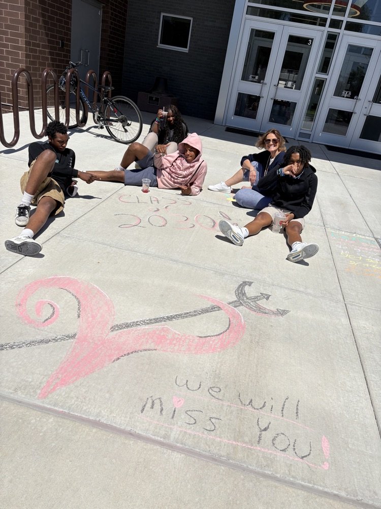 Venicereddevil's tweet photo. Today, the 8th Grade students toured Madison High School and SIUE East St. Louis Charter High School. They learned about earning credits, the exciting TRIO program, and met teachers and fellow students. They returned to awesome artwork prepared by their 6th grade friends. https://t.co/rUtfDJv4fQ