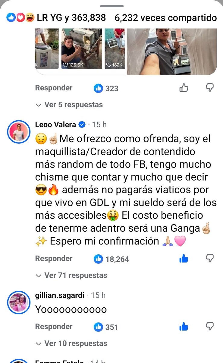 andreaapostola's tweet photo. Vayan a apoyar a @iLeooValera en Facebook para #lamansionvip2 en la publicación de @HotSpanishTV ya lleva 18k likes su comentario 👇
IMAGINENSE CUANTO CHISME ATORADO!!! JAJAJA 🙊💥 https://t.co/qCe0XvkF0j
