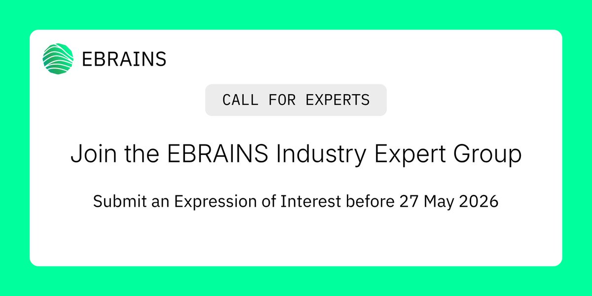 EBRAINS tweet media