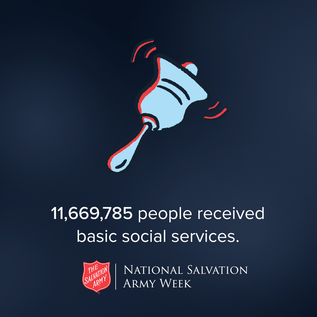 SalArmyMidwest's tweet photo. Happy National Salvation Army Week! Your compassion, service, and support have touched countless lives. Because of your generosity, lives are transformed and hope is renewed.
Thank you volunteers, staff, and donors for making every day brighter. #GiveWithJoy #DoingTheMostGood https://t.co/WcaPSLz8No