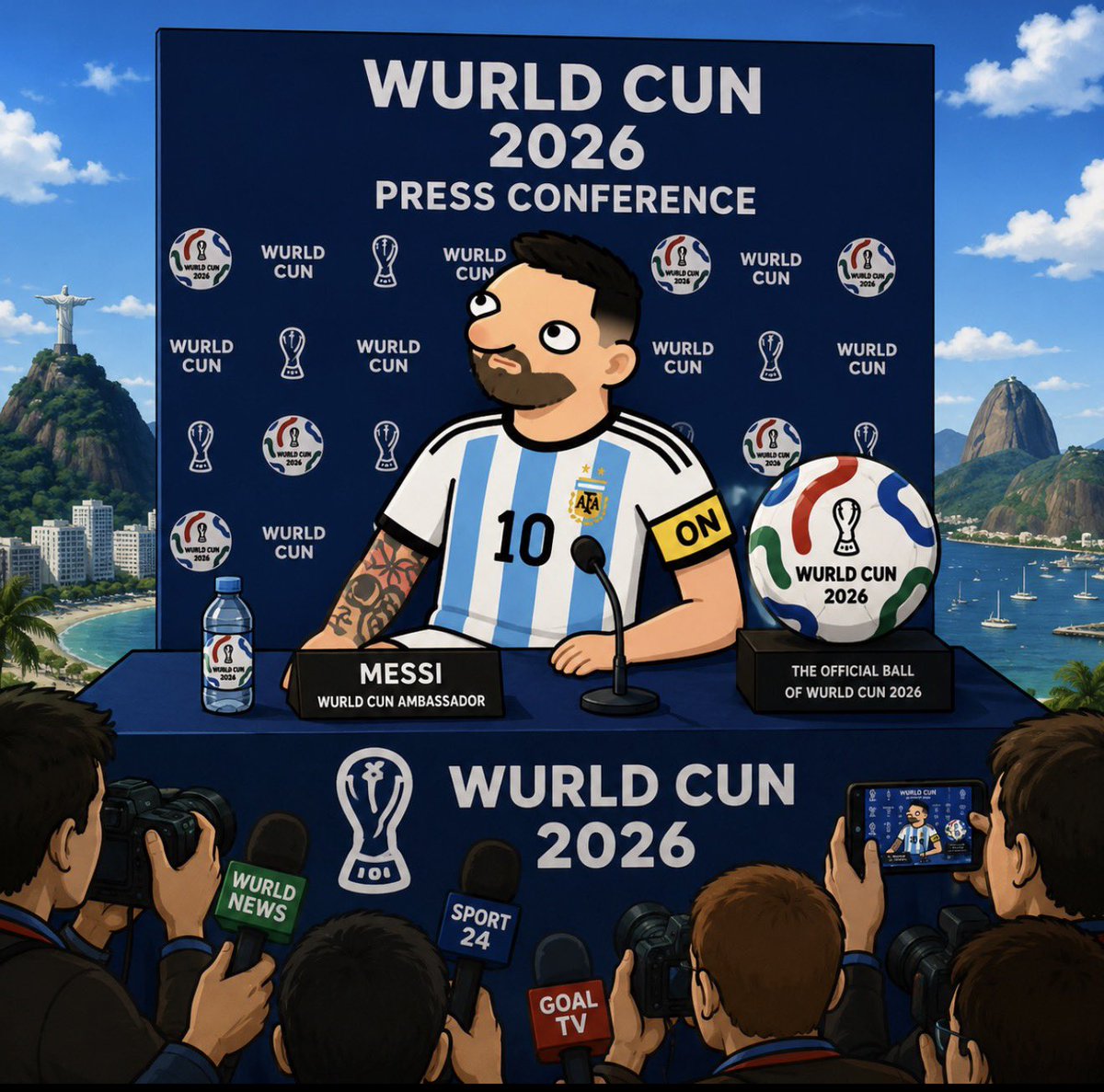 ASonicBread's tweet photo. $WURLDCUN is not here to be “just another meme coin.”

This is the beginning of a full football culture ecosystem built around the biggest sporting event on Earth — the 2026 World Cup, but MEME-Styles

The devs are already working alongside a Web3 developer to integrate a real-time prediction market API directly into https://t.co/AU7VsxkhVl, allowing users to place seamless bets! 

⚽ On-chain football predictions
⚽ Community-driven engagement
⚽ Holder-focused cashback creator rewards
⚽ Meme culture + real utility
⚽ Built on Solana speed and scalability

Most people still think this is “just memes.”
They said the same thing about every major cultural coin before it exploded.

But football is global.
Betting is global.
Memes are global.

Now combine all 3 into one ecosystem during the road to the 2026 World Cup.

That’s the vision!! We can’t be more bullish!