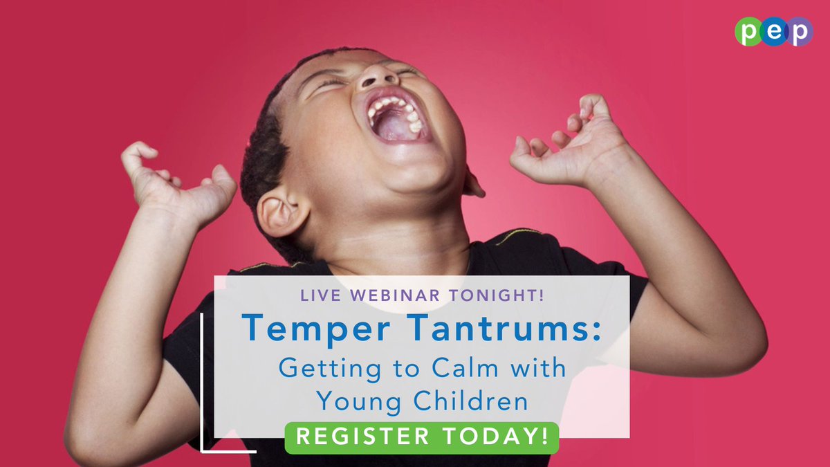 PEPParent's tweet photo. Join us TONIGHT for Temper Tantrums: Getting to Calm with Young Children and walk away with practical tools to respond with more calm, confidence, and clarity.

🗓 Tonight — May 13
⏰ 8–9 PM EST

Perfect for parents of children ages 2–5

Register now: https://t.co/l5QppP2uBS https://t.co/J0i8cV7RV1