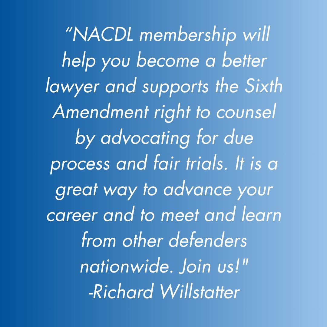 NACDL tweet media