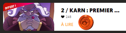 DPLNofficiel's tweet photo. 🟠 On est le 13 mai et vous pouvez dès maintenant obtenir votre second Jeton Pourpre en lisant le deuxième épisode de Karn : Premier Sang dans l'onglet Webtoon de votre Launcher.

Le jeton s'obtient automatiquement lorsque vous arrivez à la fin du webtoon.