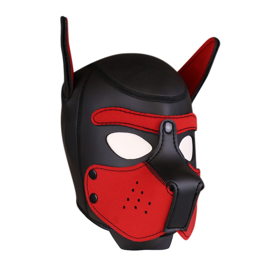TotallyLovesex's tweet photo. Cagoule PUPPY Néoprène Rouge — oreilles modulables, museau amovible, matière résistante. Taille unique 58,5–61 cm. Détails et commande →  https://t.co/Mr1dgI2ogx 

 #PuppyPlay #KinkyPuppy #Néoprène #Fétish #TotallyLove https://t.co/YpivutQwdz