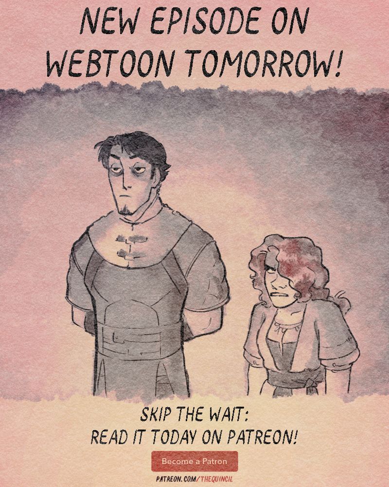 TheQuincil's tweet photo. Episode 8, "The Ulfmaster's Verdict" releases on Webtoon TOMORROW! What will Isaac think about Gan and the reports Logan's made? Just can't wait? it's FREE on Patreon 10 days early! #thesecretsofsoulford #secretsofsoulford #webcomic #webtoon #webtooncanvas #webtooncanvascreator https://t.co/Zsoh2tLA2m