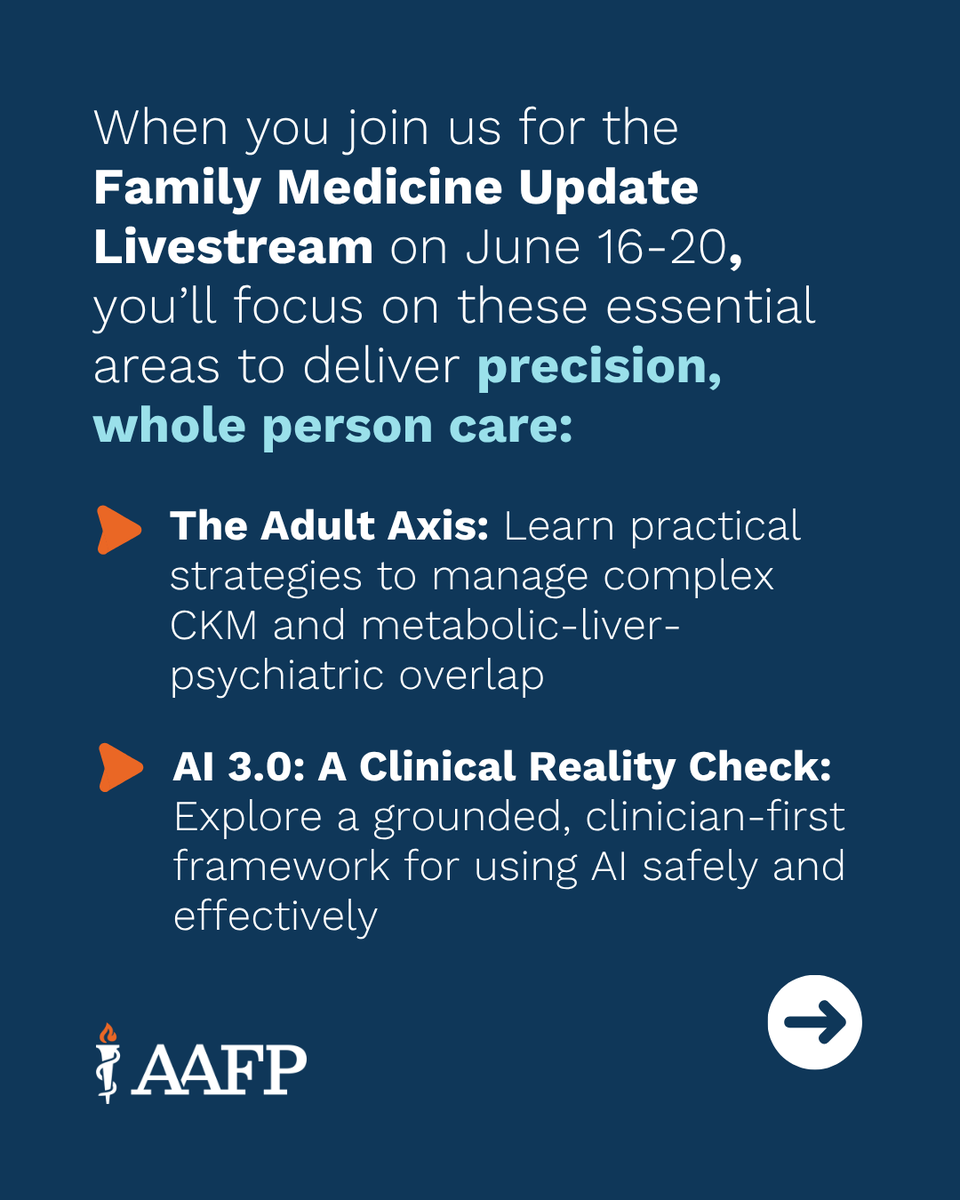 AAFP tweet media