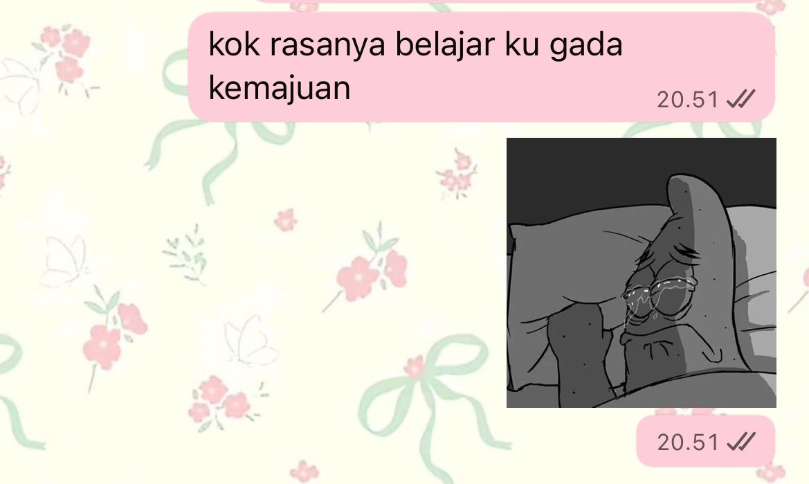 yaallahstres's tweet photo. Hari2 belajar gada kemajuan :( but i try my beesssstttt ::(((((( tpi gpp deh. pasrah aja, ya allah moga tahun ini rezekinyaaa aaamiinn https://t.co/pDcrxEQETh