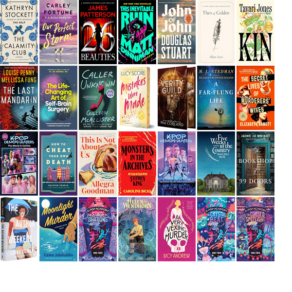 OtsegoLibrary's tweet photo. This week the Otsego District Public Library has 31 new books.  New items include The Calamity Club. https://t.co/8uJOBJC5oh https://t.co/fvopfhnASz