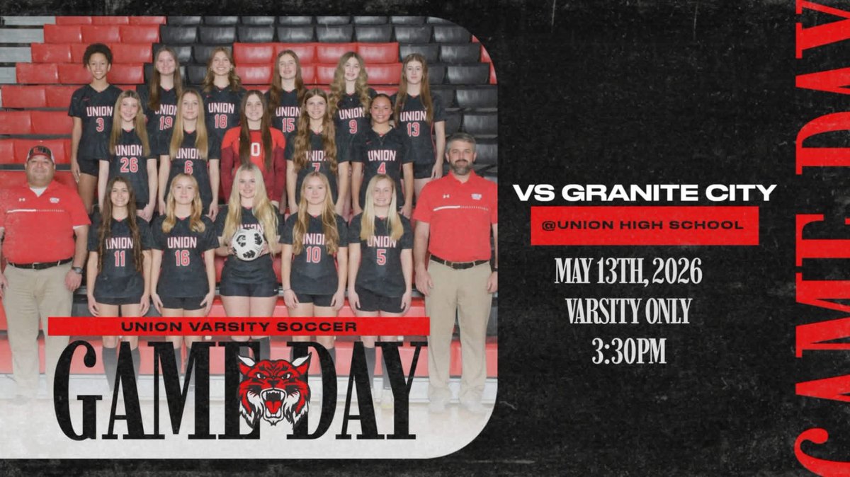 UHSSoccer's tweet photo. Today we welcome Granite City, IL this afternoon at the wonderful confines of Stierberger Stadium in our last game of the regular season before districts! #RiseTogether #MOSoccer https://t.co/PDQIzI1KKK