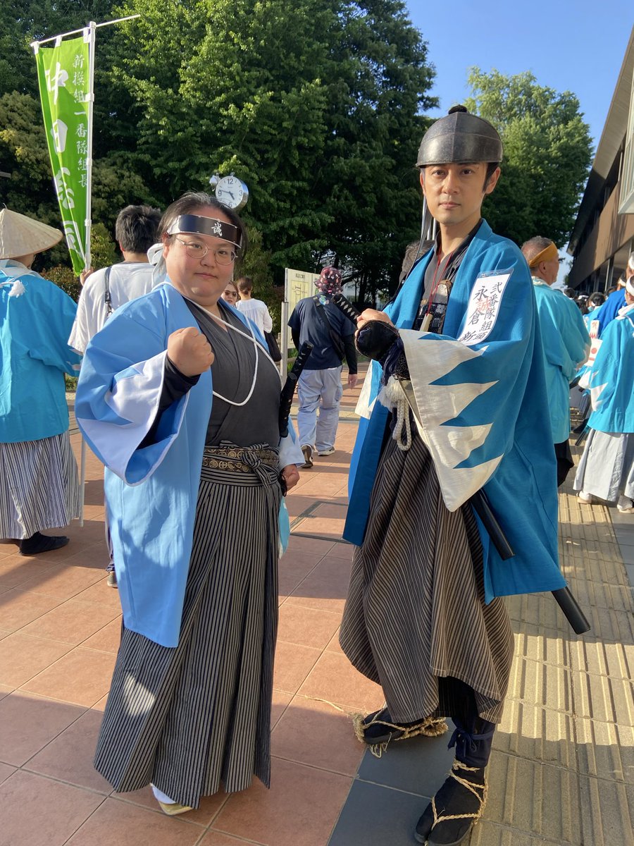 新選組二番隊士斎藤 一諾斎でござる! tweet media