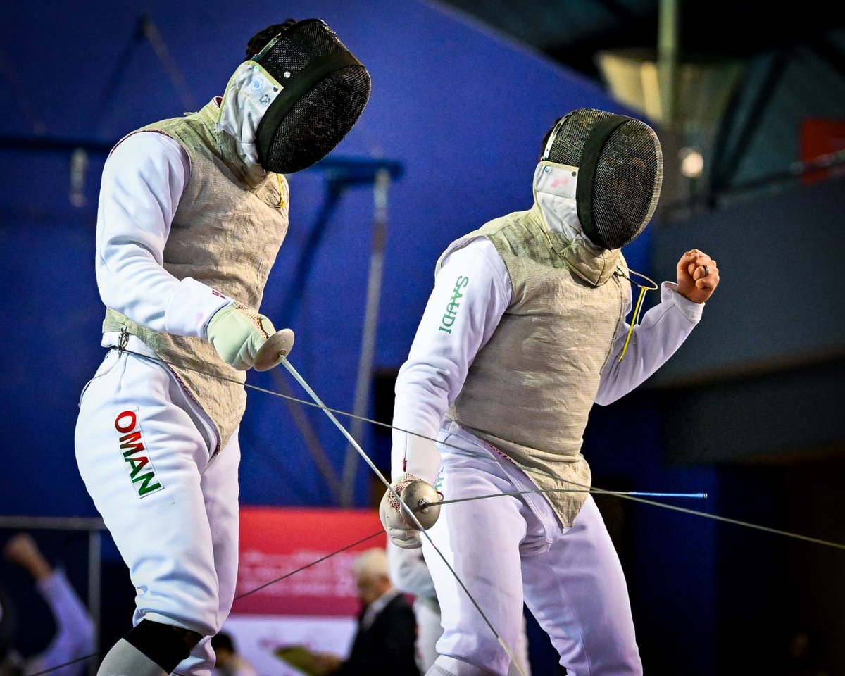 TeamSaudi's tweet photo. 🏅 | دورة الألعاب الخليجية الرابعة #الدوحة2026
🤺 | المبارزة
👤 | رجال 👨🏻
📊 | الفويل

▪️إبراهيم الهديب 🤺
• المجموعات 4/6 ✅
• دور الـ 16 
ـ 🇸🇦 إبراهيم الهديب 7 - 15 علي نصار 🇰🇼

▪️محمد راغب 🤺
• المجموعات 4/6 ✅
• دور الـ 16 
ـ 🇸🇦 محمد راغب 6 - 15 عبدالرحمن بو غريب 🇶🇦

▪️عبدالعزيز التويجري 🤺
• المجموعات 3/6 ✅
• دور الـ 16 
ـ 🇸🇦 عبدالعزيز التويجري 8 - 15 علي البوسعيدي 🇴🇲

▪️محمد الحاجي 🤺
منافسات المجموعات 2/6 ❌

#فريق_السعودية | #نشجعك 💚