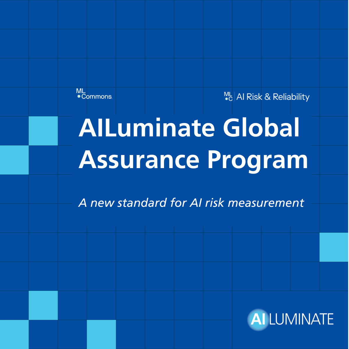 MLCommons's tweet photo. AI Risk and Reliability certification shouldn't be a self-assessment.
That's the premise behind the AILuminate Global Assurance Program (GAP). GAP gives organizations an independent path to certify that their AI systems meet established safety standards.
https://t.co/2Xu9UtTwoz https://t.co/n0B8CVA3Y7