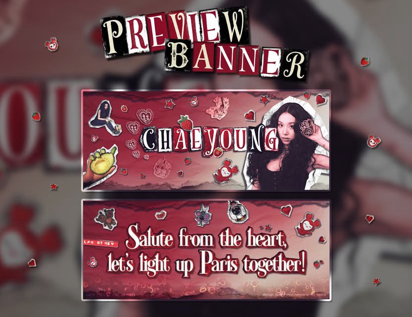 CHAEYOUNG FRANCE 🏰 tweet media