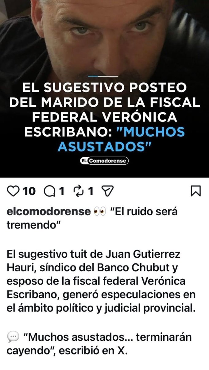 CHUBUT__News's tweet photo. Holis @jgutierrezhauri 🖐
Se te borró un tuit? https://t.co/oWU1RijCxC