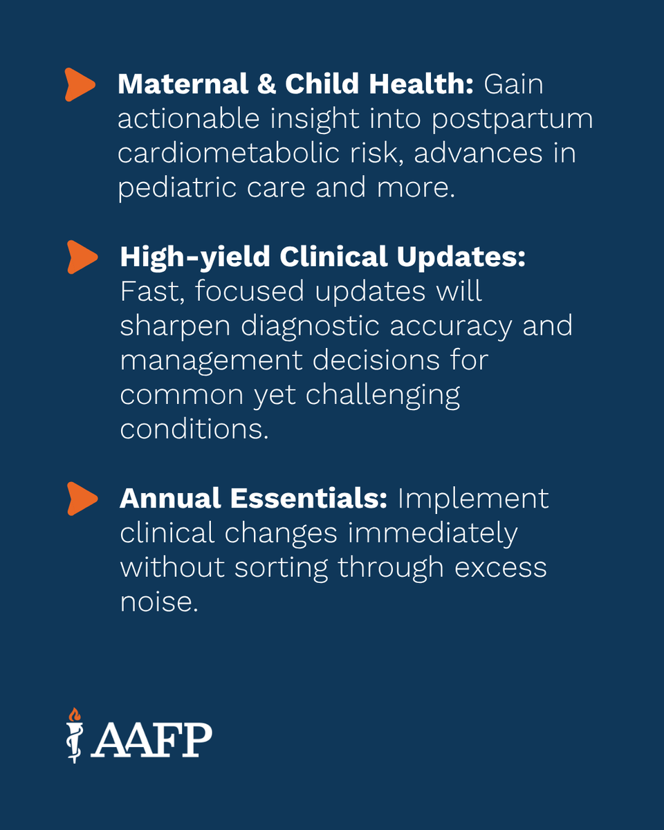 AAFP tweet media