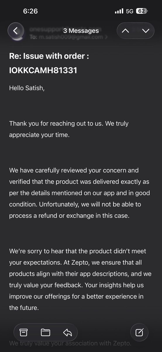 msatish009's tweet photo. @ZeptoNow @zeptocares 
Hello zepto, this is how your quality checks works. Look at the quality of your products delivered. How these are passing your quality tests? https://t.co/G7FznrKLfv