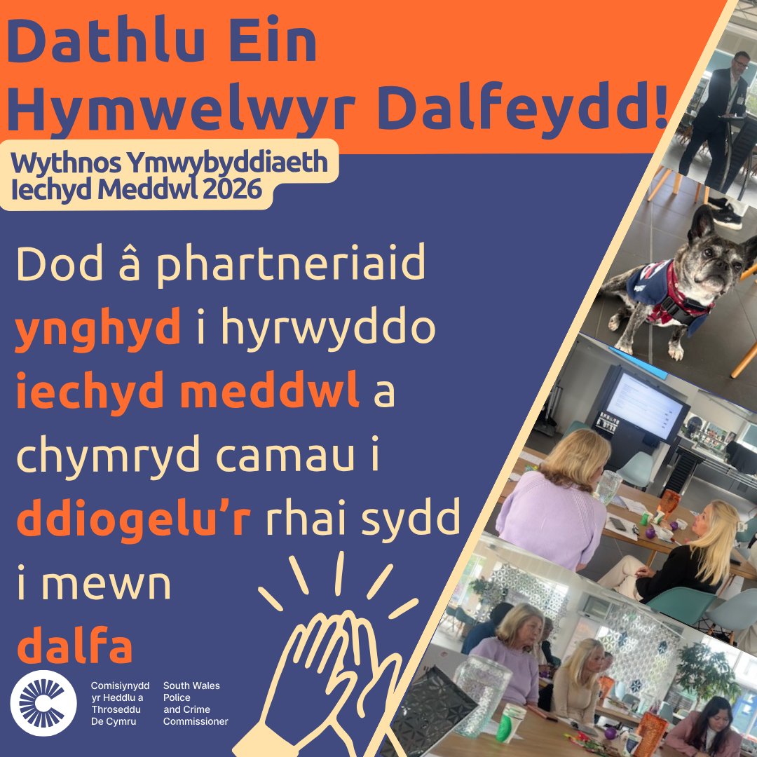 Comisiynydd yr Heddlu a Throseddu De Cymru tweet media