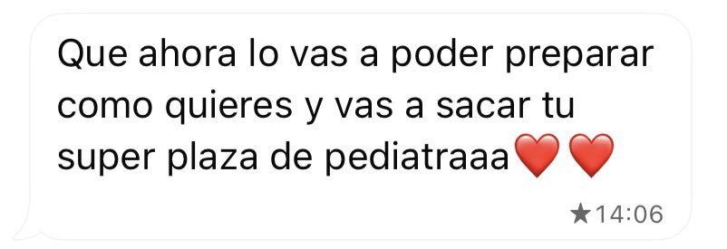 pediaprendiz's tweet photo. Sigue siendo duro ver a tus amigos, compañeros elegir su super plaza y estar yo empezando de nuevo el proceso, pero sé de sobra que han sido y siempre serán mi máximo apoyoo, orgullosísima siempre de mis futuros Rs mayores, ojalá ser vuestra futura baby R1 de pedia 🥹🤍✨ https://t.co/g7IpxpwSKl