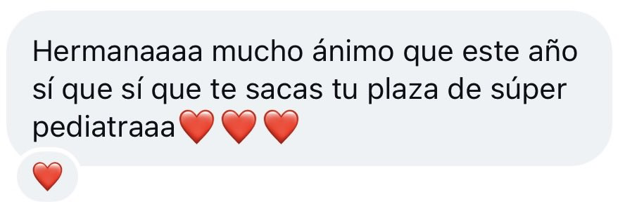 pediaprendiz's tweet photo. Sigue siendo duro ver a tus amigos, compañeros elegir su super plaza y estar yo empezando de nuevo el proceso, pero sé de sobra que han sido y siempre serán mi máximo apoyoo, orgullosísima siempre de mis futuros Rs mayores, ojalá ser vuestra futura baby R1 de pedia 🥹🤍✨ https://t.co/g7IpxpwSKl