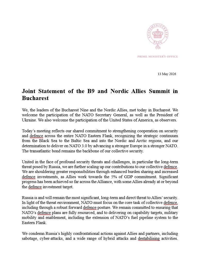 Statsministeriet tweet media
