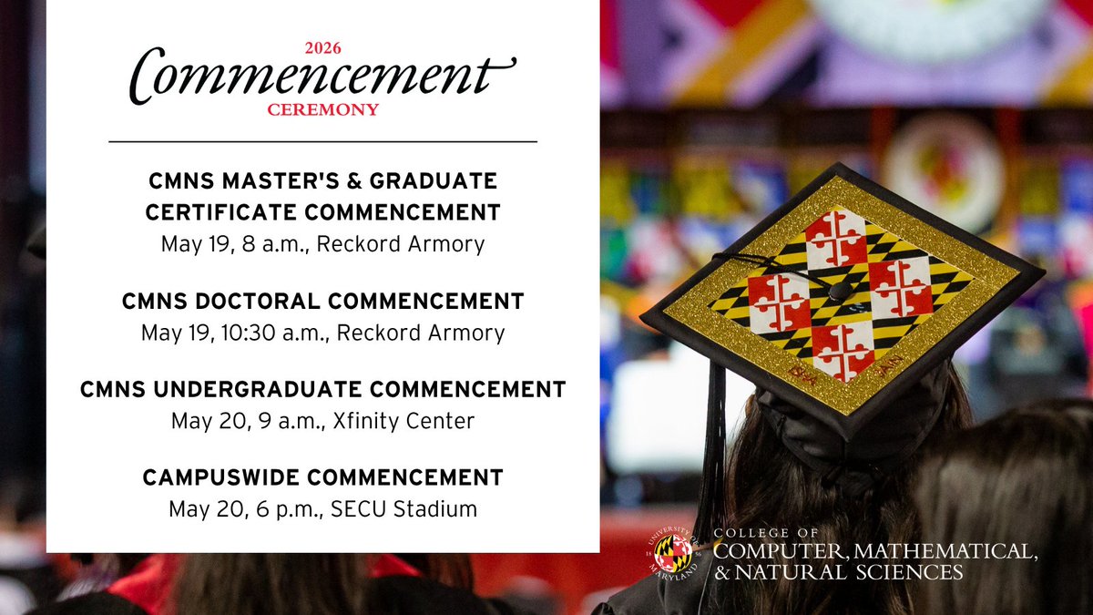 UMD Department of Computer Science tweet media