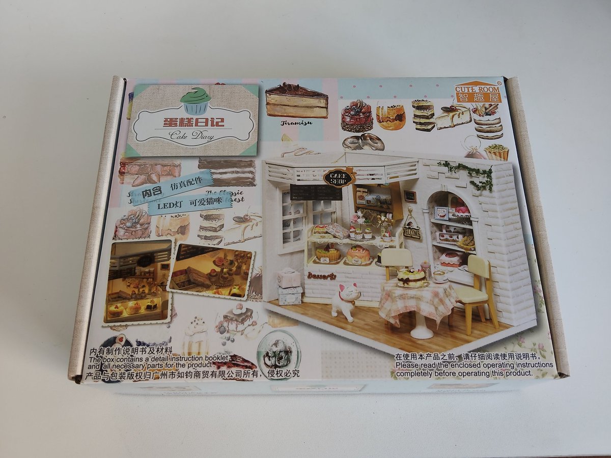 DrivingLyn35986's tweet photo. 家で眠っていたドールハウス「猫のケーキ日記・ケーキ屋さん」が完成😀クオリティ高く制作はめちゃくちゃ楽しかったです✨
#ドールハウス https://t.co/qBDfgy96ON