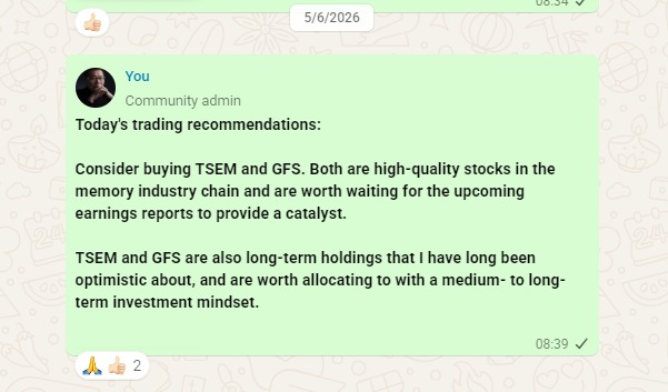 Victorlee359's tweet photo. $NBIS and $TSEM released their results today, and both stocks saw significant gains. Members who have already purchased these stocks should sell them today.

$CBRS is about to be listed, and it will generate a lot of buzz. Its valuation will inevitably be high. We will decide whether to participate after the market opens based on the situation.  

I have already informed my assistant of the latest Hong Kong stock trading plan today. If you also want to double your returns, please contact my assistant to obtain it.