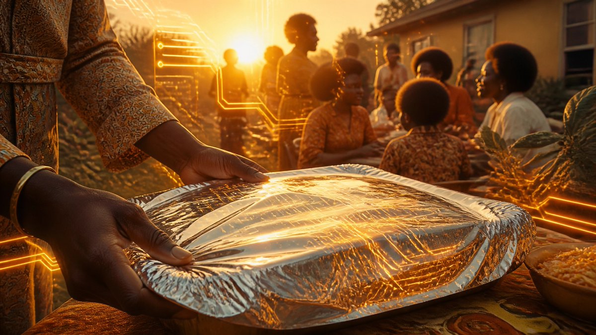 AvodahDynamics's tweet photo. Wrap it tight. 🛡️ Aluminum foil was the protector of the 'Gold Grill' output. Wrap your vision to protect it from the 'flies' of distraction and 'heat' of burnout. Protect what you’ve built. #GoldGrillExperience #VisionProtection #FaithBasedGoalSetting https://t.co/Eo44gpsyqC